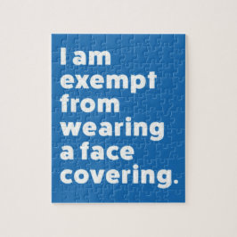 Quebra-cabeça Isento de Vestir uma cobertura de rosto