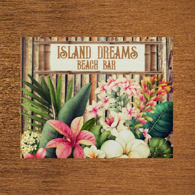 Quebra-cabeça Island Dreams Beach Bar  (Take a mini vacation with this fun puzzle!)