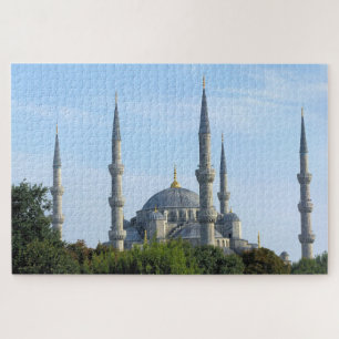 Quebra-cabeça Istambul - A Mesquita Azul - 20x30 - 1014 pcs.