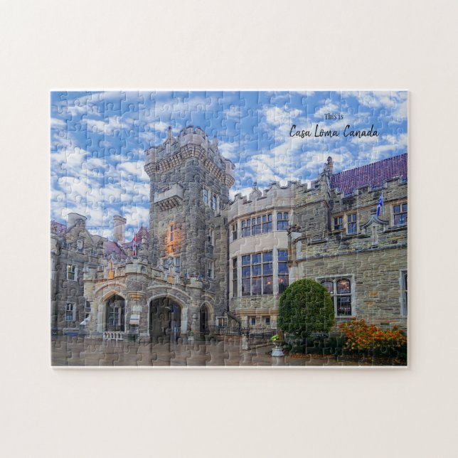 Quebra-cabeça Isto é Casa Loma, Toronto, Canadá (Horizontal)