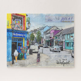 Quebra-cabeça Isto é Westport-Ireland