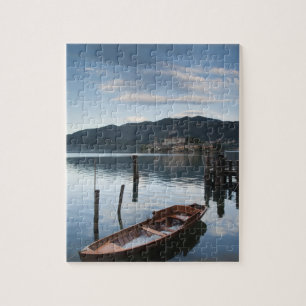 Quebra-cabeça Itália, Província de Novara, Orta San Giulio. Ilha