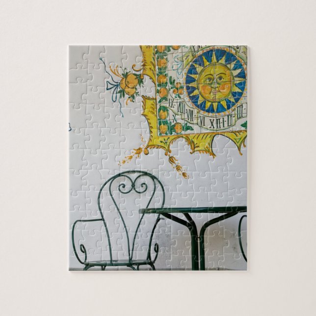 Quebra-cabeça ITÁLIA, Sicília, TAORMINA: Bam, Detalhes do Café B (Vertical)