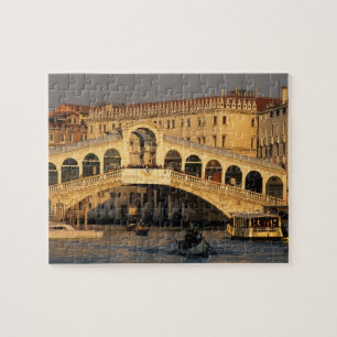 Quebra-cabeça Itália, Veneto, Veneza, Canal Grande e Rialto
