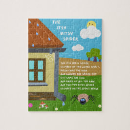 Quebra-cabeça Itsy Bitsy Spider Nursery Rhyme Puzzle