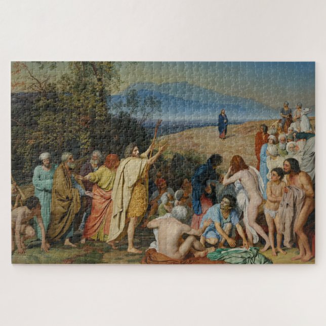 Quebra-cabeça Ivanov é a aparição do Cristo às Pessoas (Horizontal)