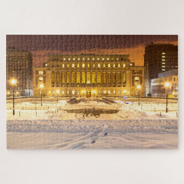 Quebra-cabeça Ivy Winter 1014-pedras quebra-cabeça. (Horizontal)