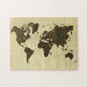 Quebra-cabeça Jacarandá de Rio e mundo encaracolado Map.jpg do