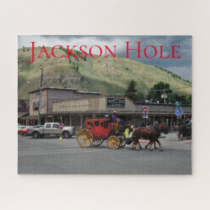 Quebra-cabeça Jackson Hole Wyoming Stagecoach
