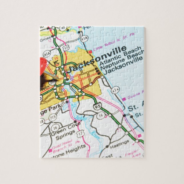 Quebra-cabeça Jacksonville, Florida (Vertical)