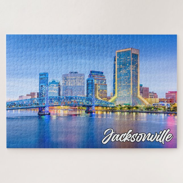 Quebra-cabeça Jacksonville, Flórida, Estados Unidos (Horizontal)