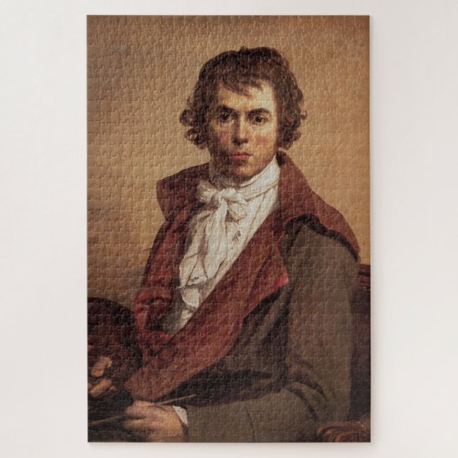 Quebra-cabeça Jacques-Louis David: Autorretrato (Vertical)