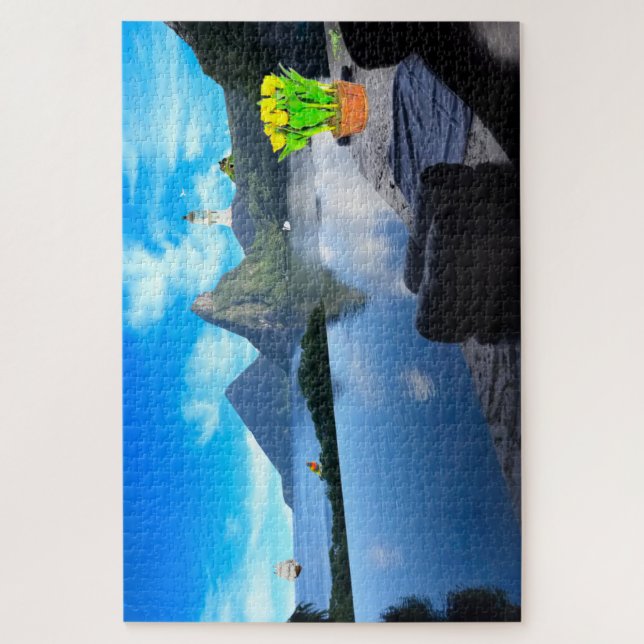 Quebra-cabeça Jade Mountain Resort (Vertical)