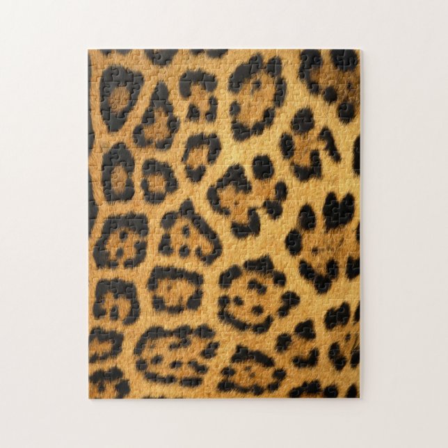 Quebra-cabeça Jaguar fur Impressão (Vertical)