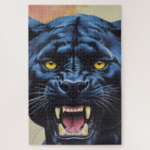 Quebra-cabeça Jaguar - Pantera Negra