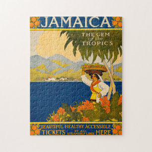 Quebra-cabeça Jamaica, a gema dos trópicos