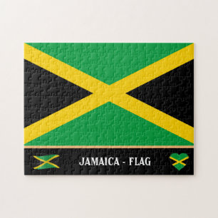 Quebra-cabeça Jamaican Flag & Jamaican country / Jamaica