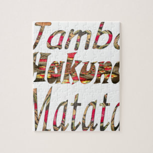 Quebra-cabeça Jambo! Hakuna Matata