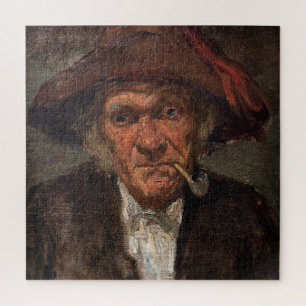 Quebra-cabeça James Whistler - Homem Fumando um Pipe
