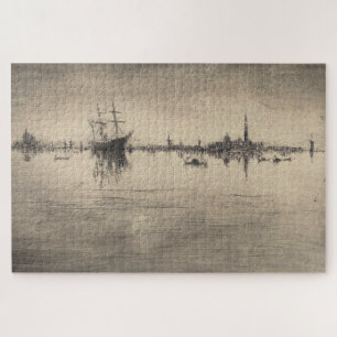 Quebra-cabeça James Whistler - Noturne, de Veneza