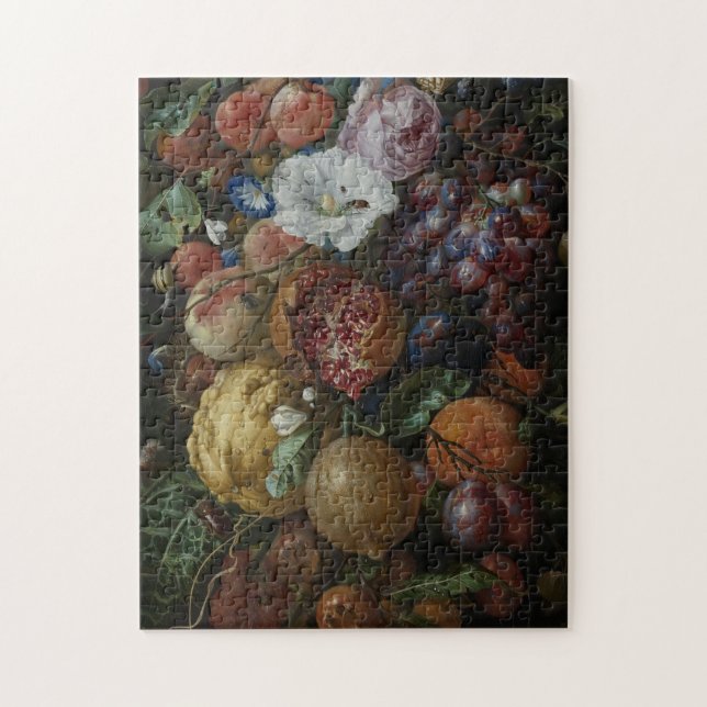 Quebra-cabeça Jan Davidsz. De Heem - Festa De Fruta E Flor (Vertical)