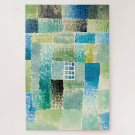 Quebra-cabeça janela de aquarela abstrato por Paul Klee