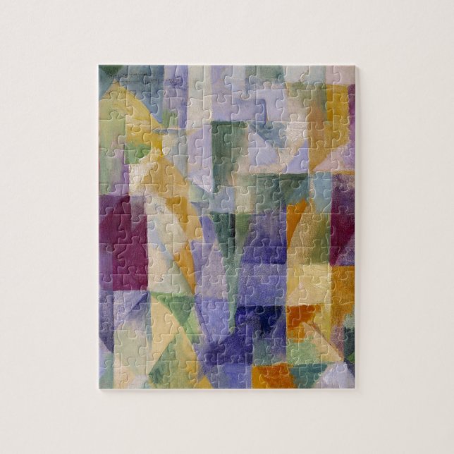 Quebra-cabeça Janelas de pintura de Abstrato Claasay Delaunay (Vertical)
