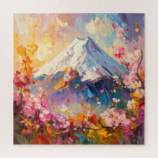 Quebra-cabeça Japanese Art Puzzle Mount Fuji 富士山 日本