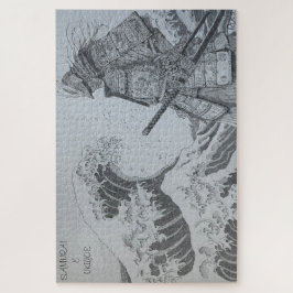 Quebra-cabeça Japanese　samurai＆ukiyoe puzzle　パズル