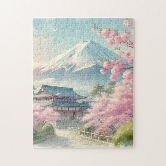 Quebra-cabeça Japanese Spring – Cherry Blossoms Puzzle (Vertical)