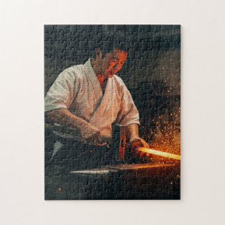 Quebra-cabeça Japanese Swordsmith Spirit 魂を打ち込む刀鍛冶