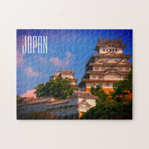 Quebra-cabeça japão do castelo himeji
