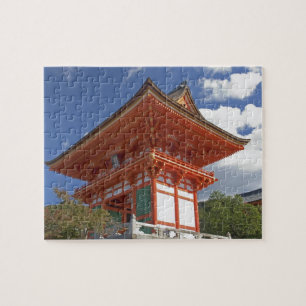 Quebra-cabeça Japão, Quioto, Portão Elevado do Templo