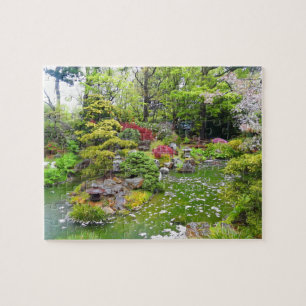 Quebra-cabeça japonês do jardim de chá #11 de S