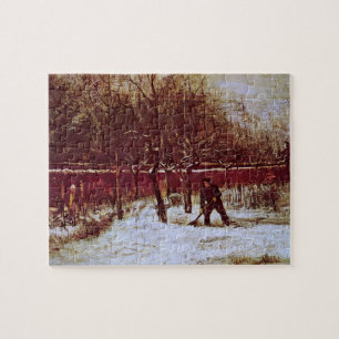 Quebra-cabeça Jardim da Paróquia em Nuenen por Vincent van Gogh