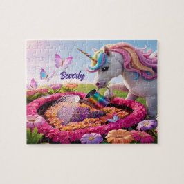 Quebra-cabeça Jardim de Arte de Unicórnio Caprichoso, Borboleta 