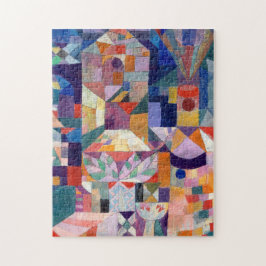 Quebra-cabeça Jardim de Borgonha (Castelo) - Paul Klee -