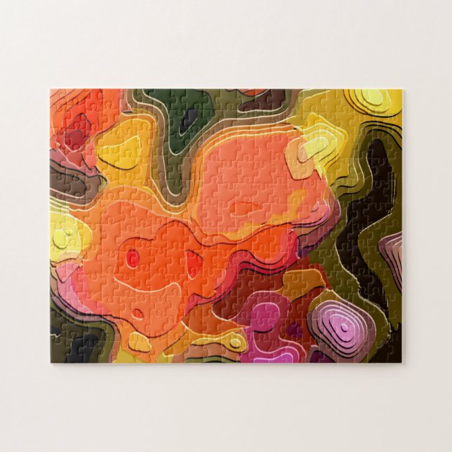 QUEBRA-CABEÇA JARDIM DE FLOR (Horizontal)