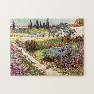 Quebra-cabeça Jardim De Flor Van Gogh Em Arles Floral, Belas Art