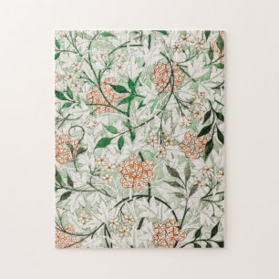 Quebra-cabeça Jardim de Jasmim Flor Clássica William Morris