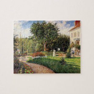 Quebra-cabeça Jardim de Les Mathurins em Pontoise por Pissarro