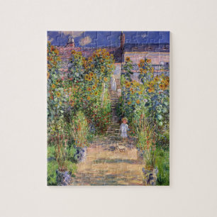 Quebra-cabeça Jardim de Monet em Vétheuil