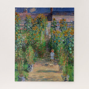 Quebra-cabeça Jardim de Monet na Impressionista Vetheuil