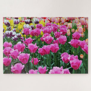Quebra-cabeça Jardim de Tulip
