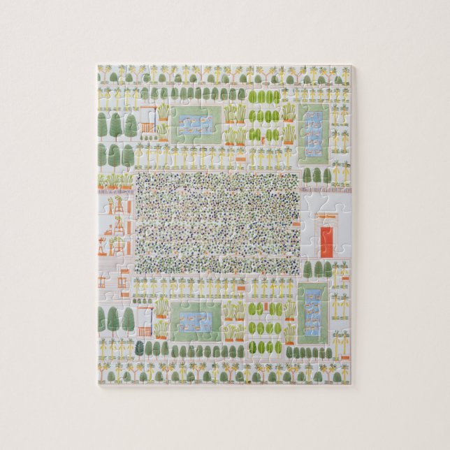 Quebra-cabeça Jardim de um dignatário egípcio alto, de (Vertical)