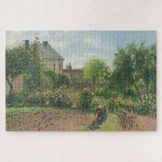 Quebra-cabeça Jardim do Artista Camille Pissarro Art 1000