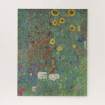 Quebra-cabeça Jardim fazenda Girassóis por Gustav Klimt Painting<br><div class="desc">Imperial obra-prima do pintor austríaco Gustav Klimt : Jardim de fazenda com girassóis</div>