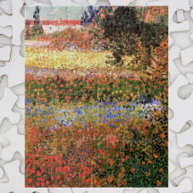 Jardim Flor de Vincent van Gogh