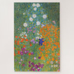 Quebra-cabeça Jardim Flor por Gustav Klimt<br><div class="desc">Linda pintura de um jardim floral por Gustav Klimt. Visite nossa loja para encontrar quebra-cabeça de arte mais maravilhosas e mais quebra-cabeça Gustav Klimt!</div>