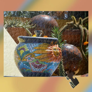 Quebra-cabeça Jardim Inspirado Mexicano